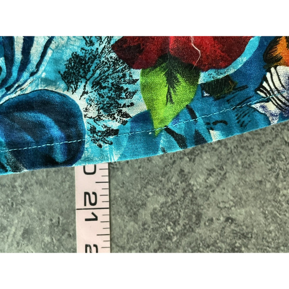 VTG. Under The Sea Crop Top Womens Size In The Eye Cape Hatteras Cotton Tank Y2K - Picture 6 of 7